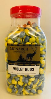 Monarch Confectionery Violet Buds Jar 1 x 3kg