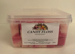 Fudge Factory Candy Floss Nougat Bulk Tub 1 x 2kg