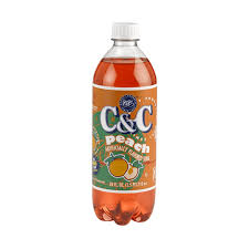 C&C Peach Soda 24 x 710ml Bottles