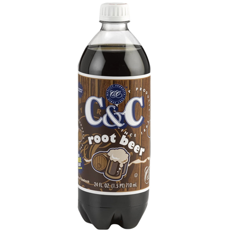 C&C Root Beer Soda 24 x 710ml Bottles