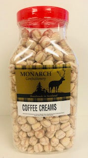 Monarch Confectionery Coffee Creams Jar 1 x 2kg