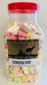 Monarch Confectionery Edinburgh Rock Jar 1 x 2kg