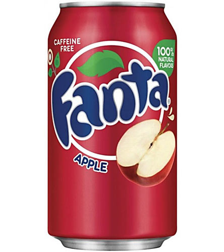 Usa Fanta Red Apple Can 12 x 355ml