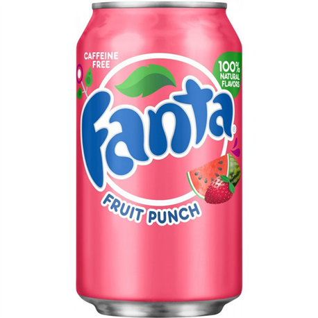 Usa Fanta Fruit Punch Can 12 x 355ml