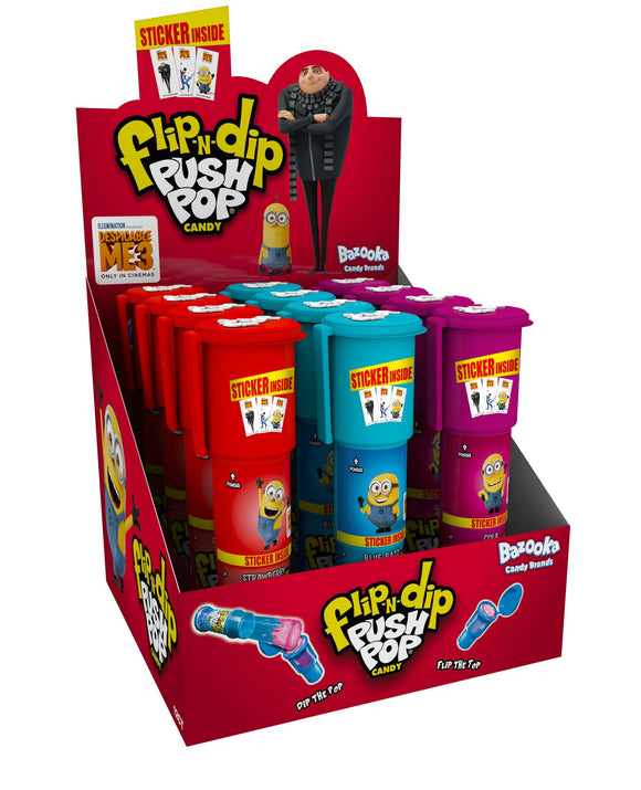 Flip N Dip Push Pops 12 x 25g