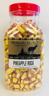 Monarch Confectionery Pineapple Rock Jar 1 x 3kg