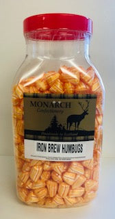 Monarch Confectionery Iron Brew Humbugs Jar 1 x 3kg
