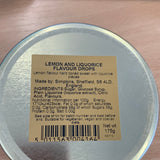 Simpkin's Travel Sweets Lemon And Liquorice Drops Tin 6 x 200g