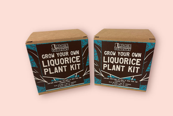 Black Liquorice Company Grow Your Own Liquorice Plant Set Box 6pk = £3.25 Per Box