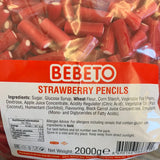 Bebeto Red Strawberry Pencils (1 x 2kg)