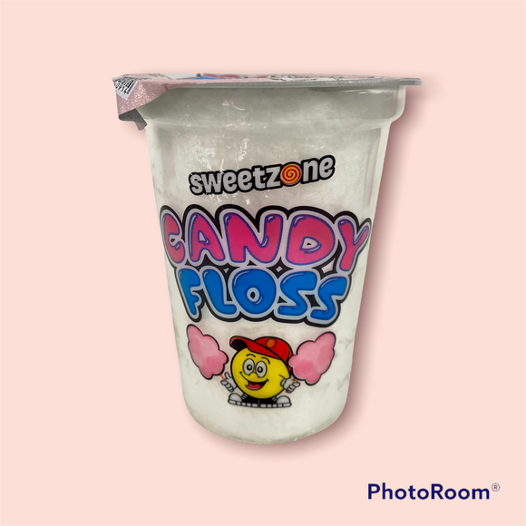 Sweetzone Small Candy Floss 20g Tub 1 x 12pk