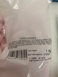 Vidal Foam shrimps 1kg Bag