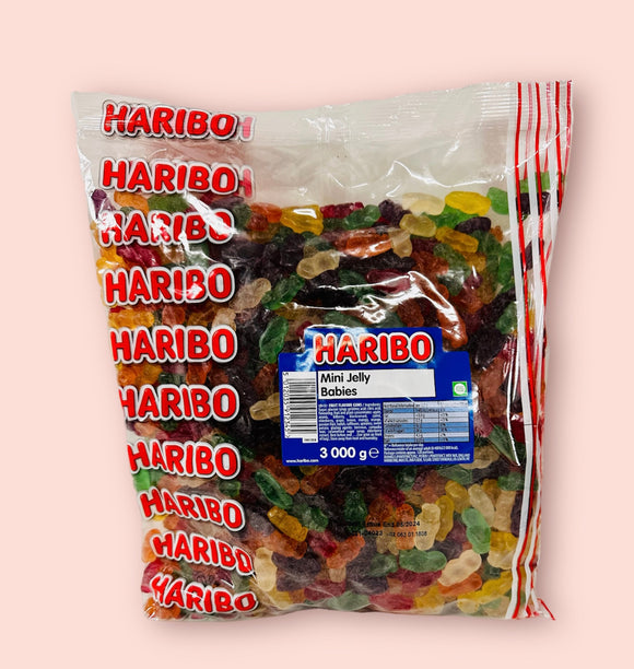 Haribo Mini Jelly Babies 3kg Bag