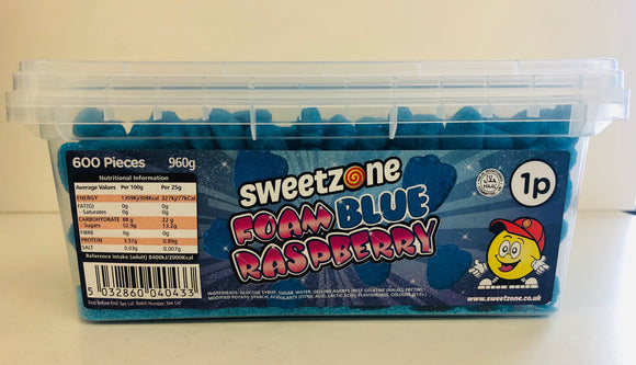 SweetZone 1p Blue Raspberry Foam 1 x 740g