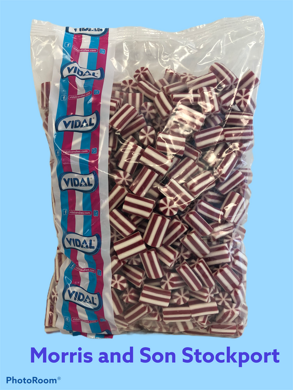 Vidal Red and White Canes 3kg Bag