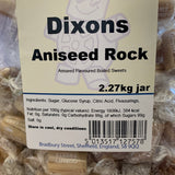 Maxons Wrapped Aniseed rock 2.72kg Jar