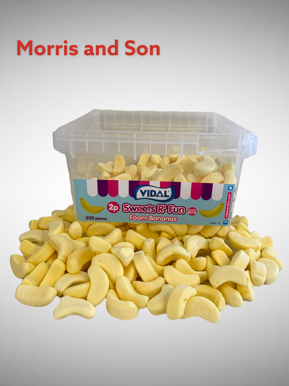 Vidal Foam Bananas 2p ( 1 x 300pk )