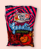 King Regal Liquorice Strawberry Jelly Filled Twist 1 x 1kg = 35p Per 100g