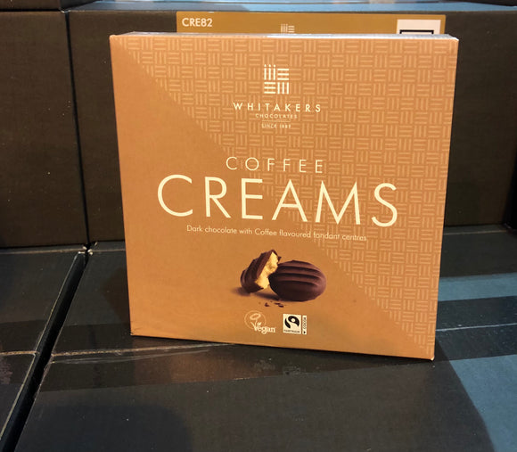 Whitaker’s Chocolate Dark Coffee Creams Box 16 x 100g = 68p Per Box