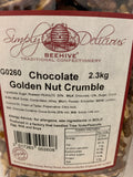 Bysel Chocolate Golden Nut Crumble 2.3kg Jar