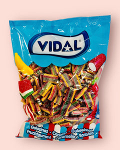 Vidal Fizzy Rainbow Bricks 1.5kg Bag = 35.2p per 100g
