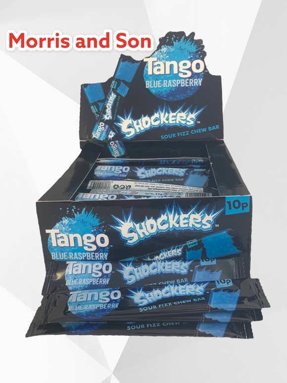 Tango Blue Raspberry Shockers Chew Bar 72 x 10p