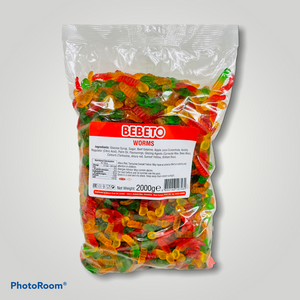 Bebeto Jelly Worms 2kg