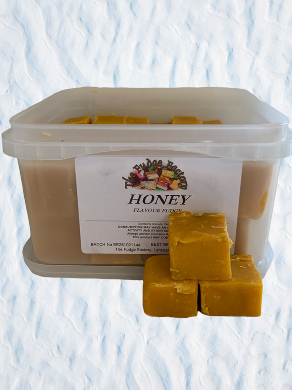 Fudge Factory Honey Fudge Bulk Tub 1 x 2kg