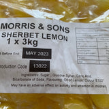 Golden Casket Sherbet Lemons Boiling's (3kg) Bag