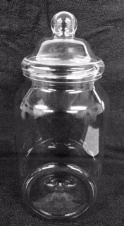 3.25lt Fat Victorian Style Empty Jar with Lid