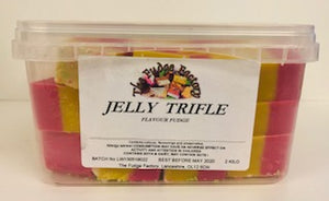Fudge Factory Jelly Trifle Fudge Bulk Tub 1 x 2kg