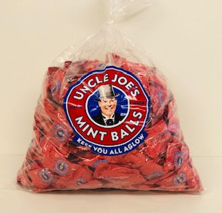 Uncle Joe's Mint Balls Poly Bag 1 x 2kg