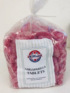 Mitre Confectionery Sarsaparilla Tablet Drops Poly Bag 1 x 3kg