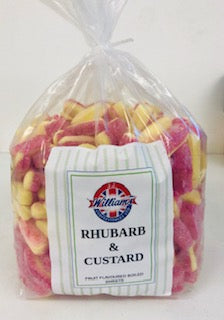 Mitre Confectionery Rhubarb & Custard s Poly Bag 1 x 3kg