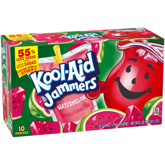 Kool Aid Jammers Watermelon 10pk