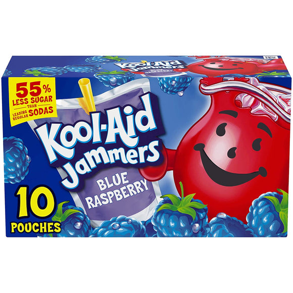 Kool Aid Jammers Blue Raspberry 10pk