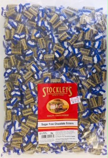 Sugar Free Stockley's Chocolate Eclairs - 2kg Bag