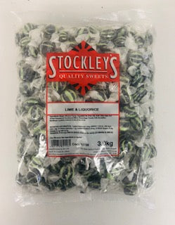 Stockley's Lime & Liquorice Poly - 3kg Bag