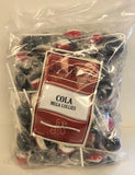 Joseph Dobson Wrapped Mega Lollies Cola Poly Bag 1 x 80pk = 12.5p Per Lolly