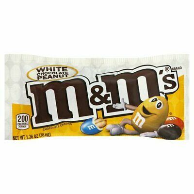 M&M White Chocolate Peanut 24 x 38.6g