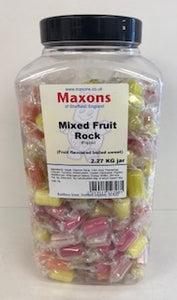 Maxons Wrapped Fruit rock 2.72kg Jar