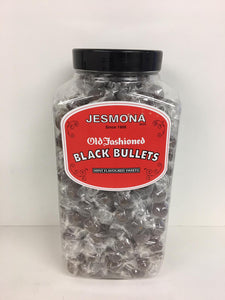 Jesmona Old Fashioned Wrapped Black Bullets 2.72kg Jar