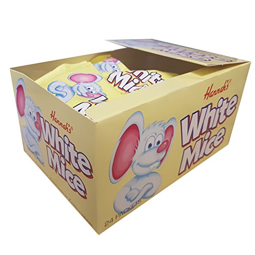 White Mice Pre-Packed Bags 24pk