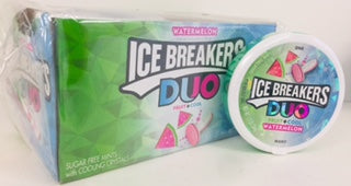 Ice Breakers Duo Watermelon Mints Fruit & Cool 8 x 36g