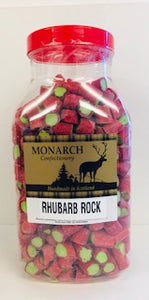 Monarch Confectionery Rhubarb Rock Jar 1 x 3kg