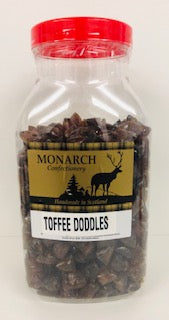 Monarch Confectionery Toffee Doddles Jar 1 x 3kg