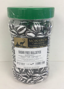 Monarch Confectionery Sugar Free Bullseyes 1.2kg Jar