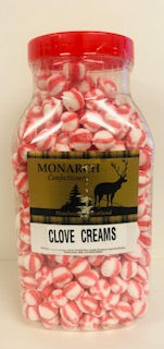 Monarch Confectionery Clove Creams Jar 1 x 2kg
