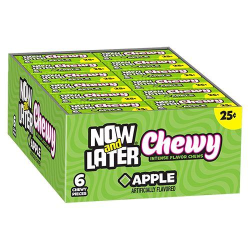 Now & Later Chewy Apple Minis 24 x 26g