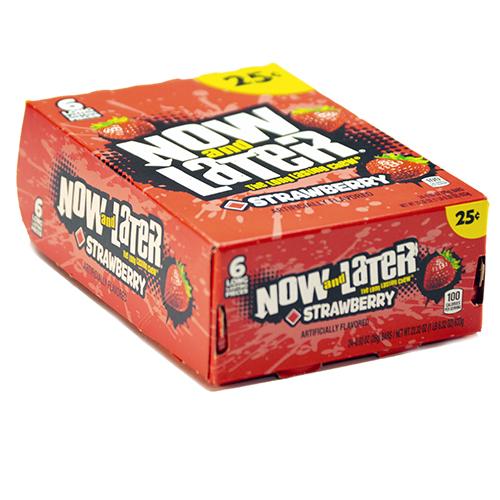 Now & Later Strawberry Minis 24 x 26g